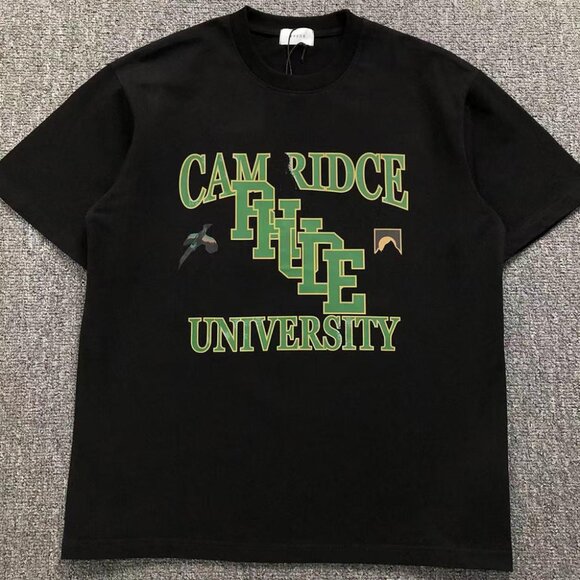Rhude Logo University T Shirts
